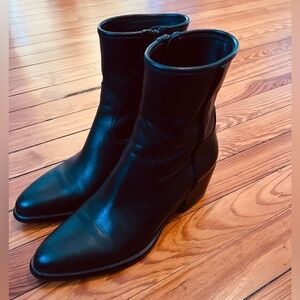 rag & bone Black Heeled Boots